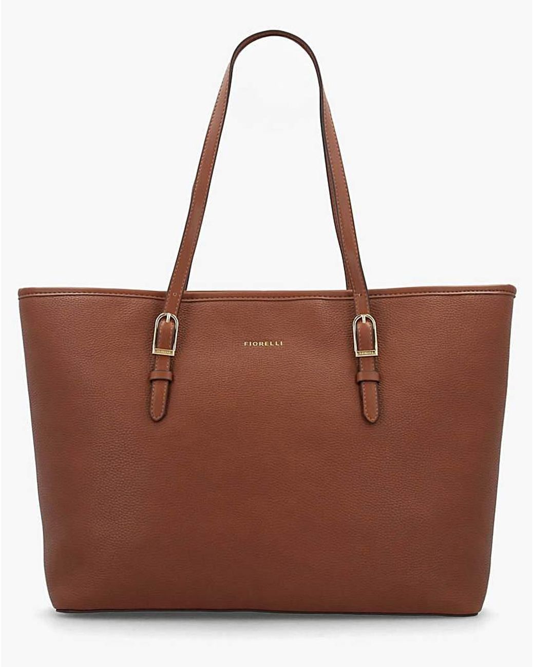 Fiorelli Brown Etta Buckle Tote Bag