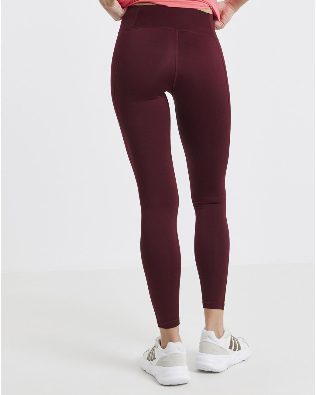 Adidas Red Essentials Big Logo Legging