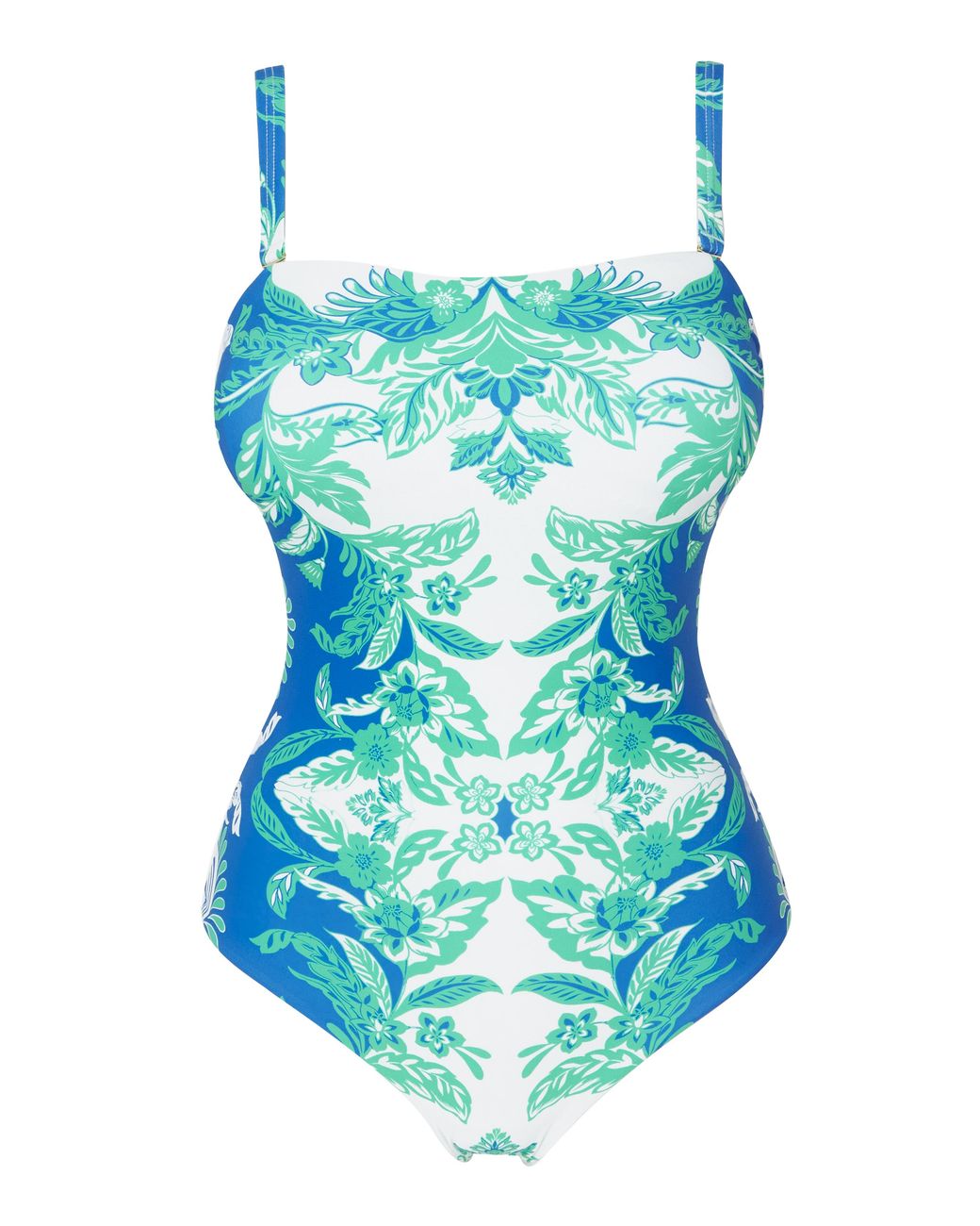 MAGISCULPT Blue Bandeau Swimsuit