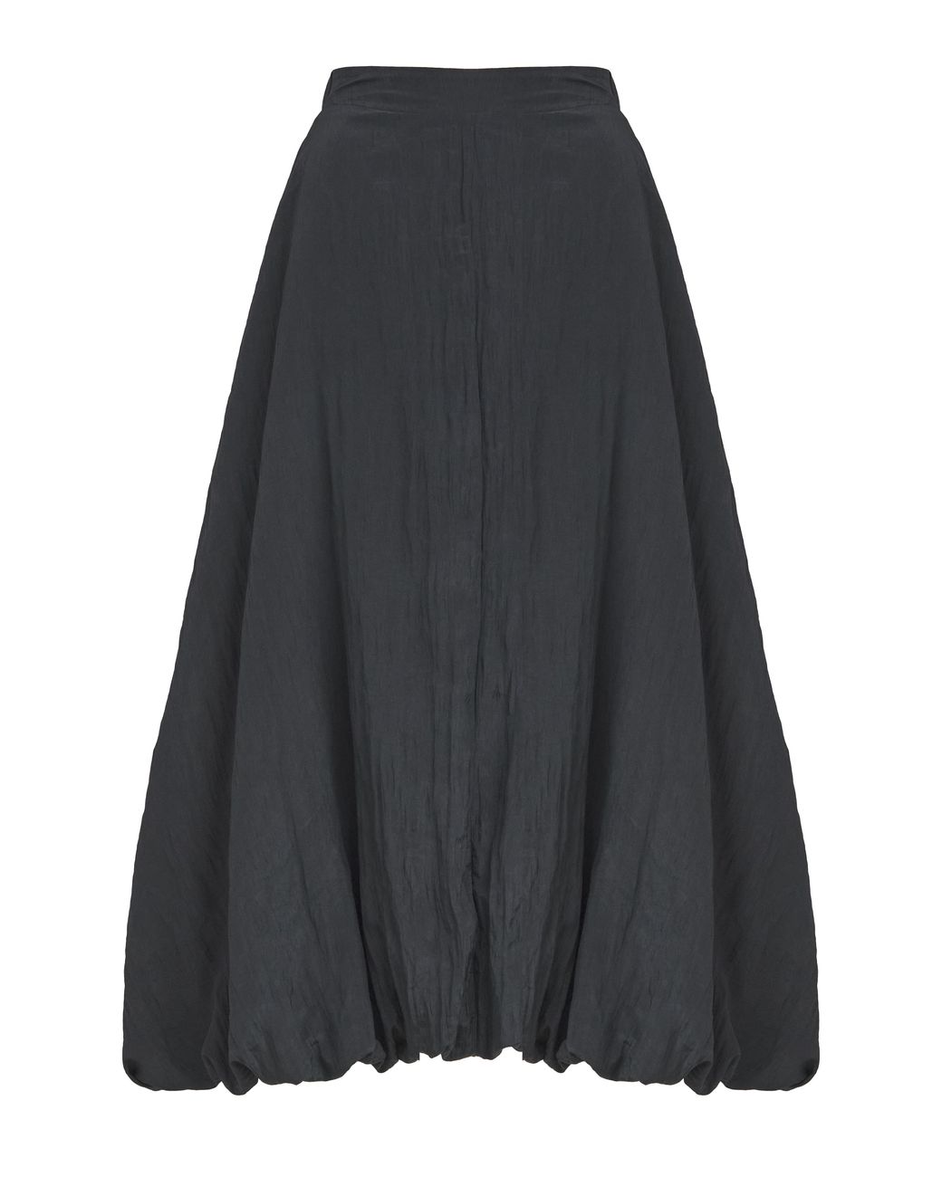 Simply Be White Bubble Hem Midaxi Skirt
