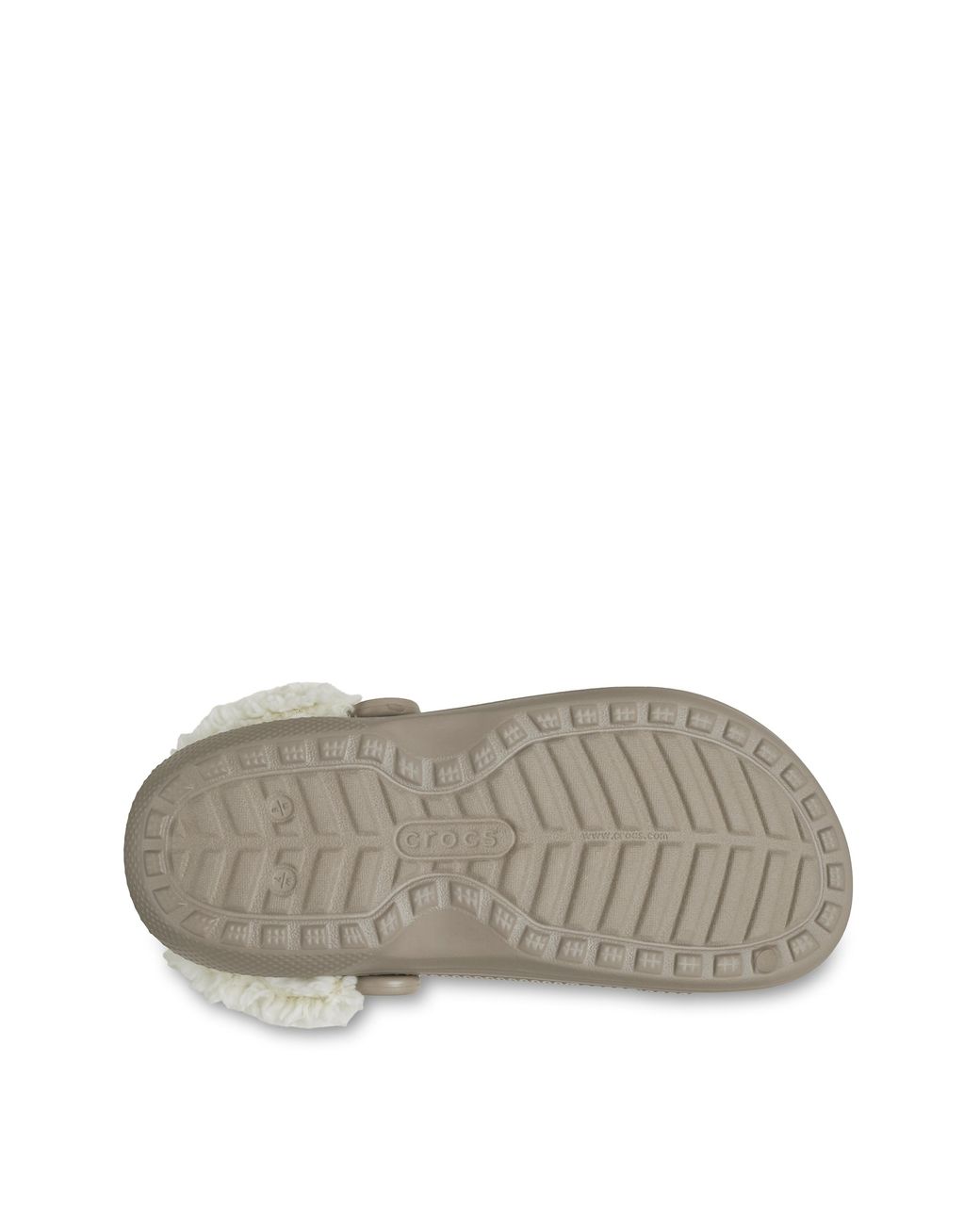 CROCSTM White Classic Fleece Lined Clog