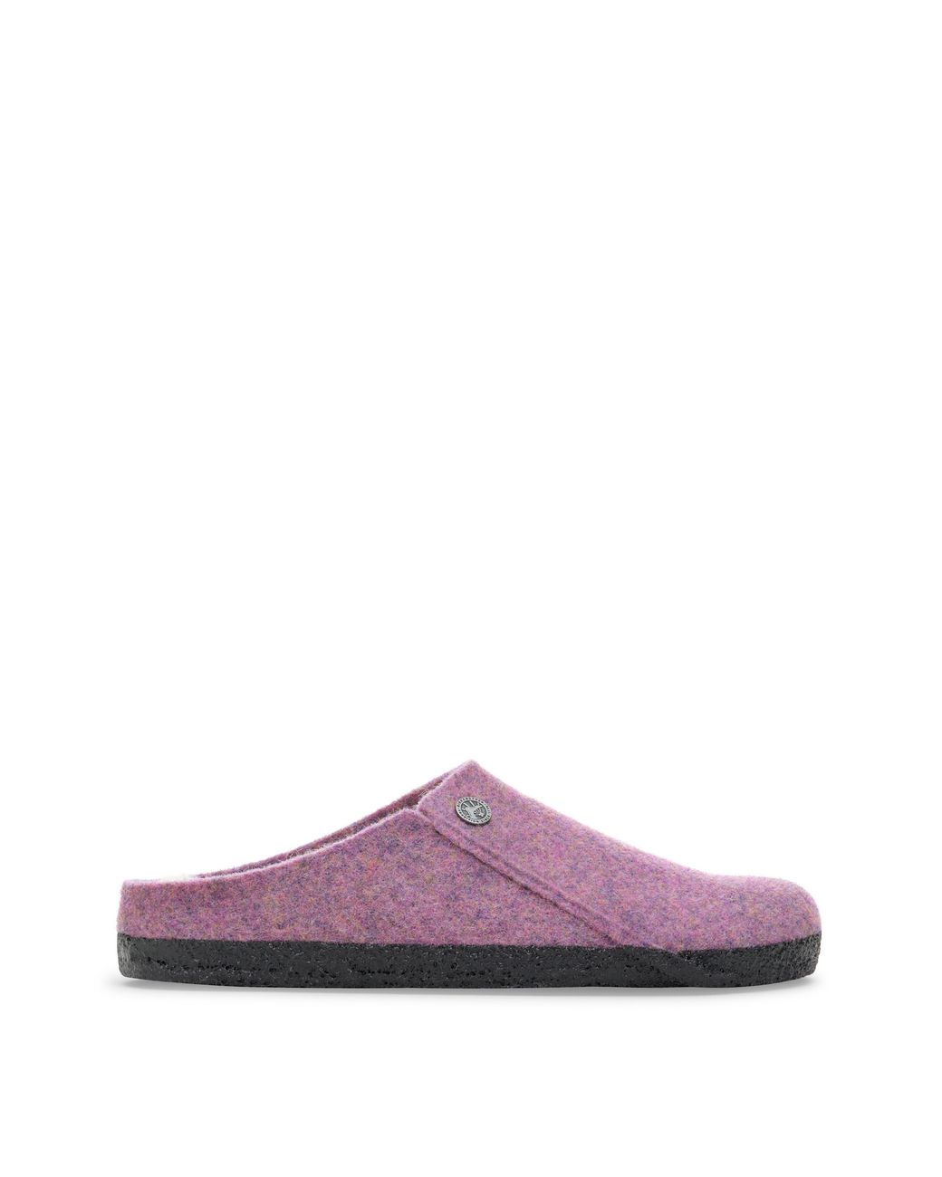 Birkenstock Purple Zermatt Shearling Wool Felt Mule