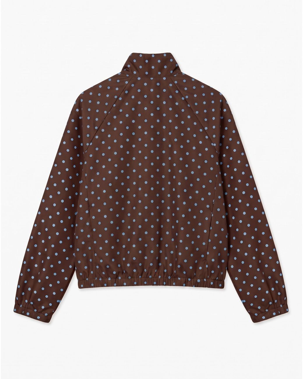Vero Moda Brown Kayla High Neck Polka Jacket