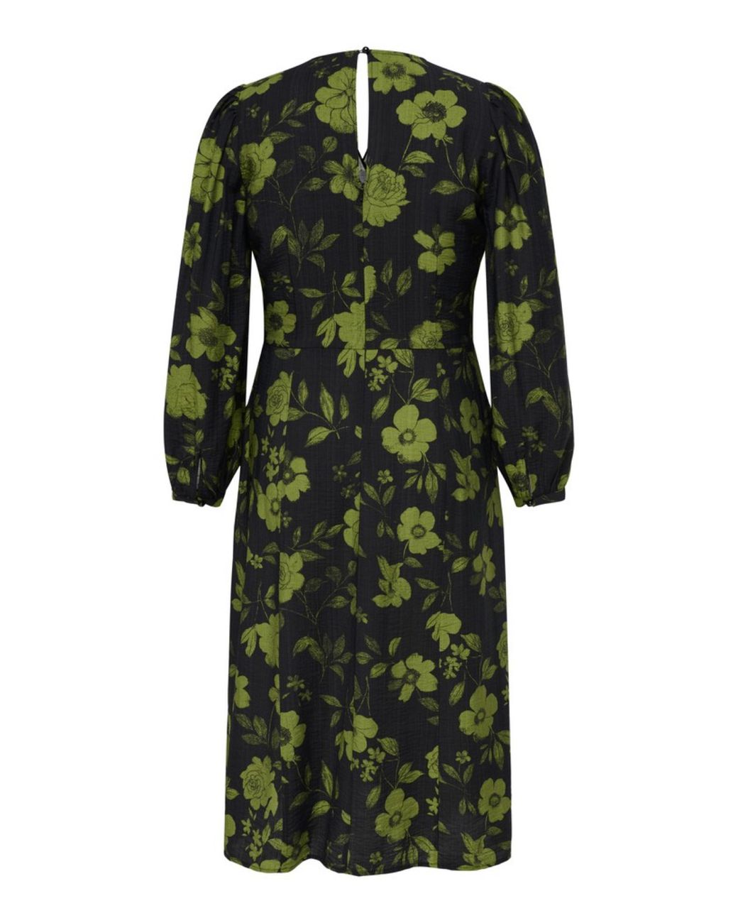 ONLY Green Floral Print Midaxi Dress