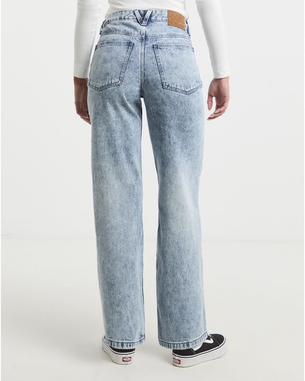 Vans Blue Sirelle 5 Pocket Puddle Jeans