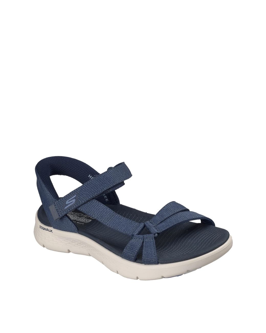 Skechers Blue Go Walk Illuminate Sandals Wf