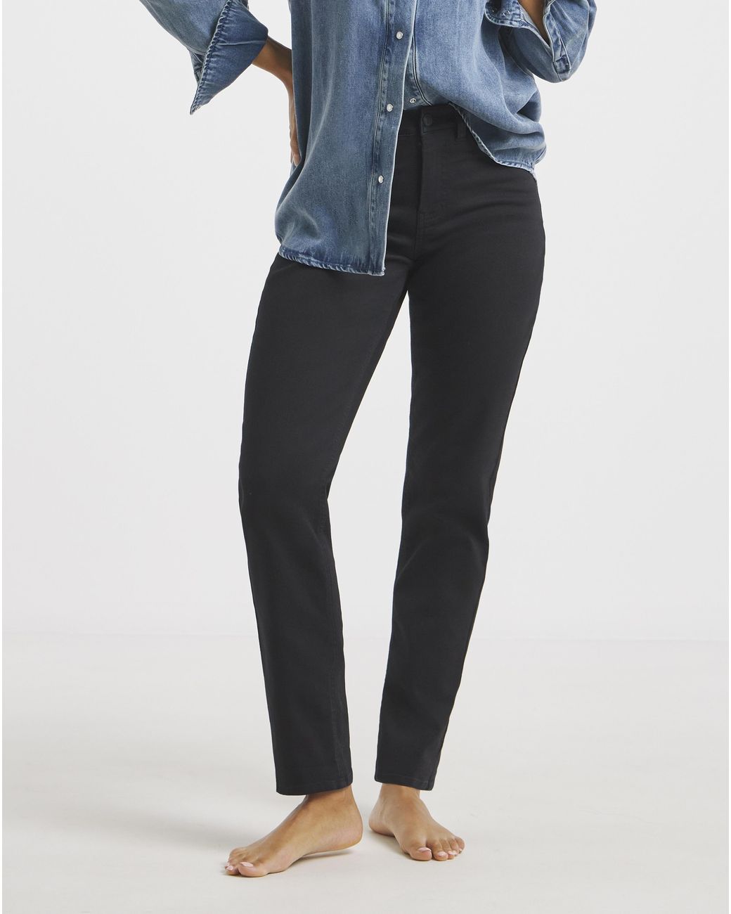 Simply Be Blue 24/7 Wash Boyfriend Jeans