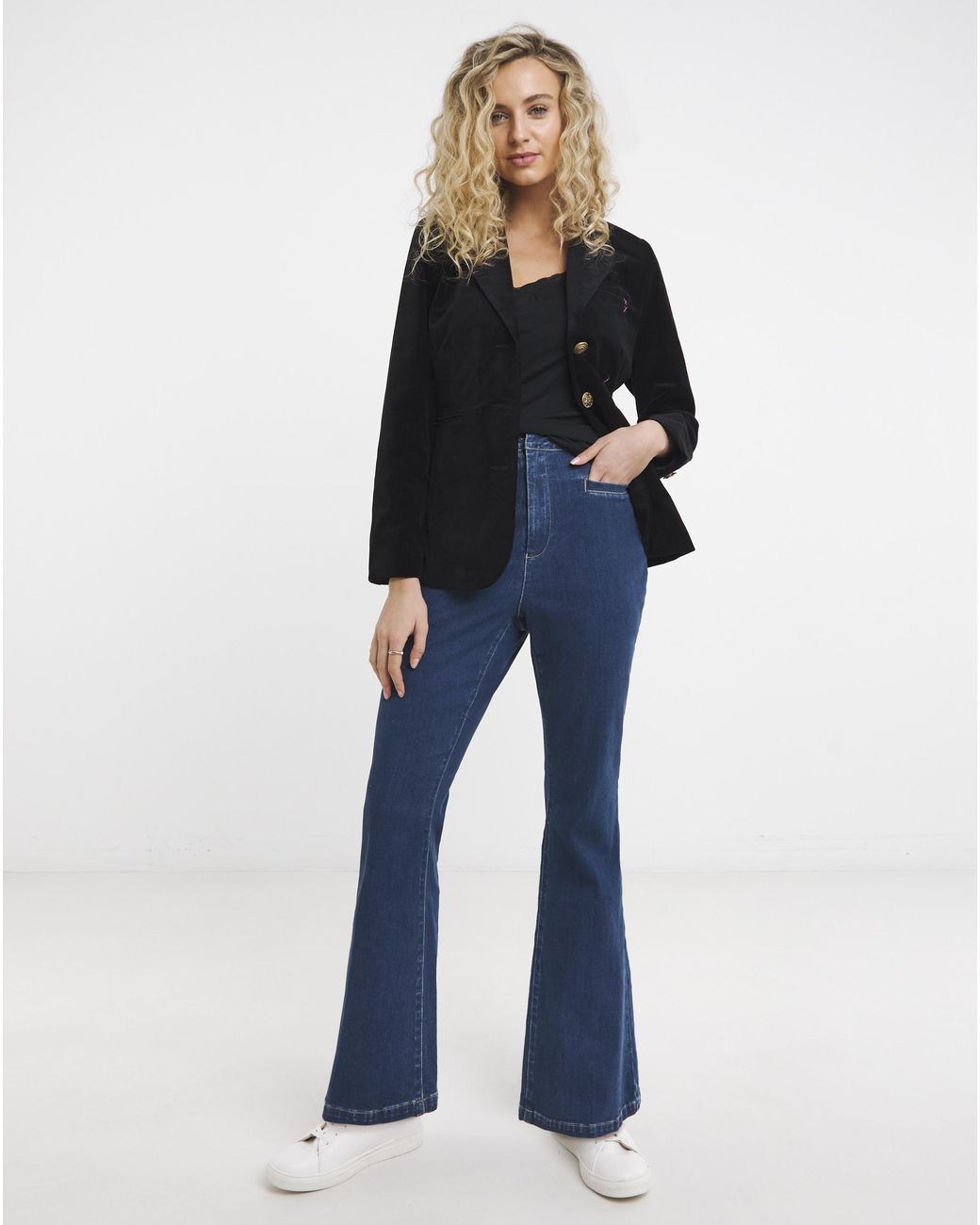 Joe Browns Blue Moleskin Jacket
