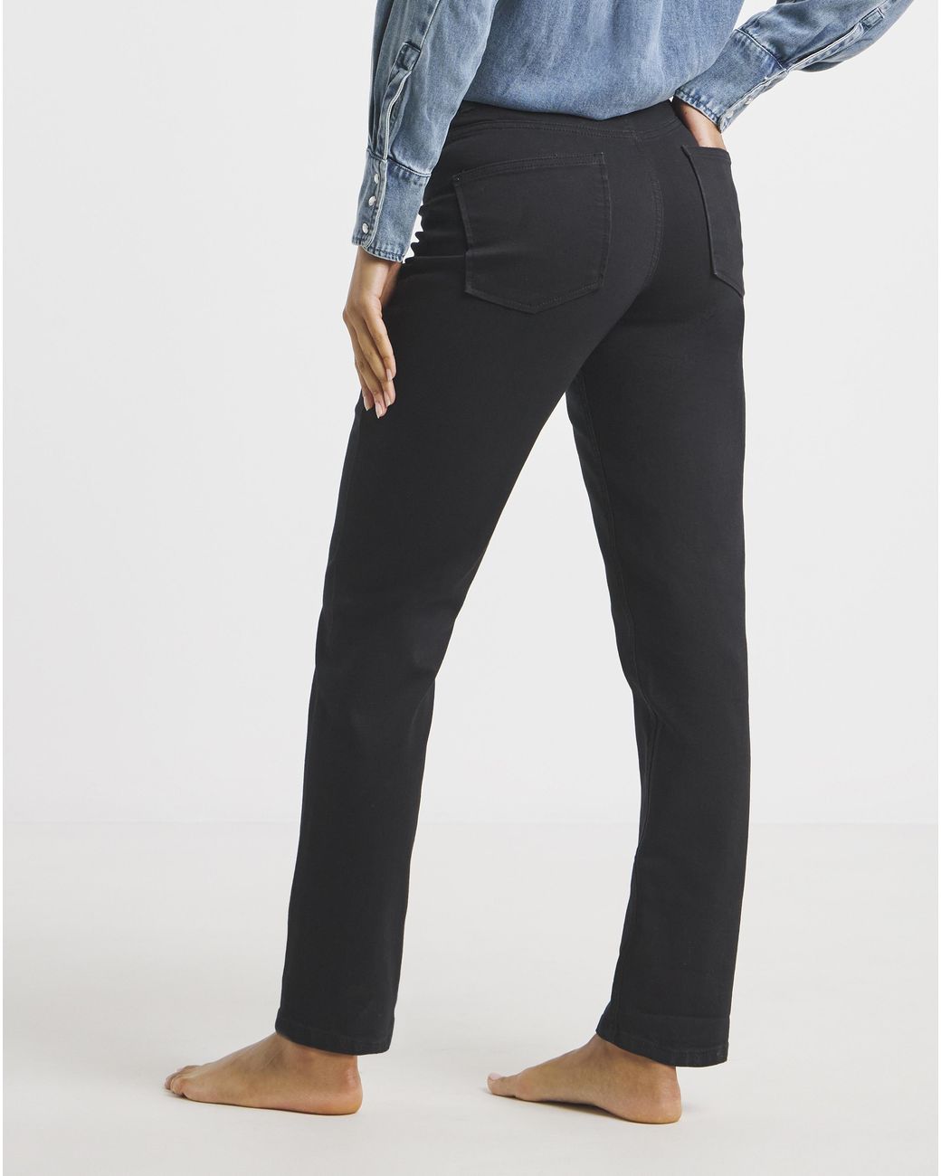 Simply Be Blue 24/7 Wash Boyfriend Jeans