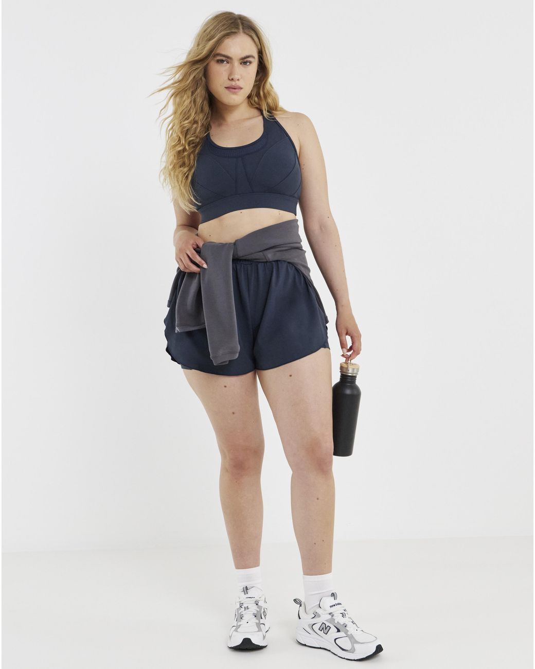 Sculpt Activewear Blue Impact Sports Bra