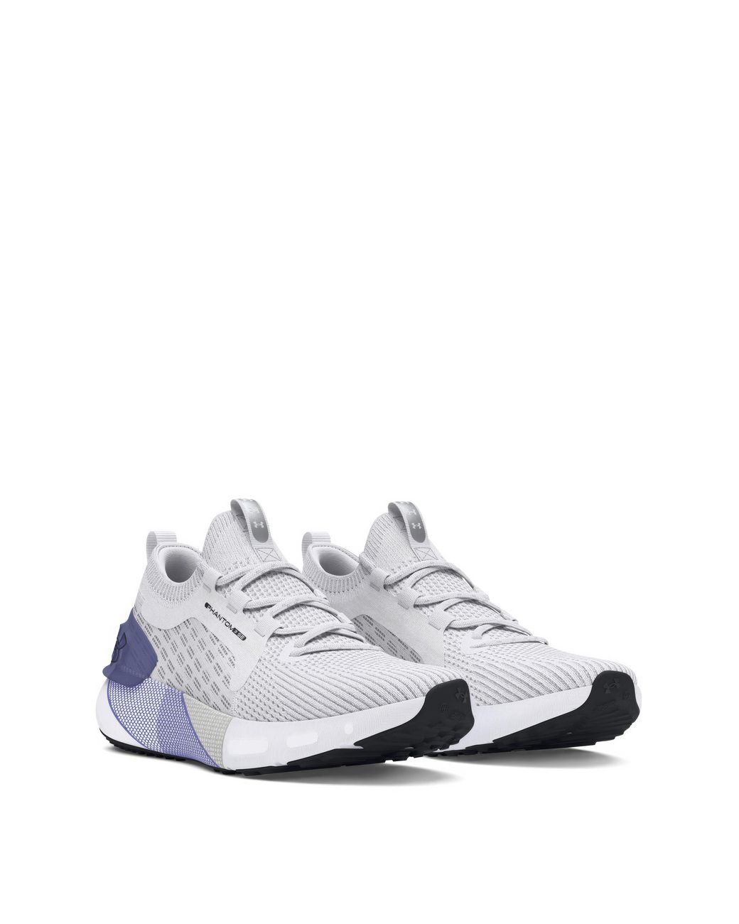 Under Armour White Hovr Phantom 3 Trainers