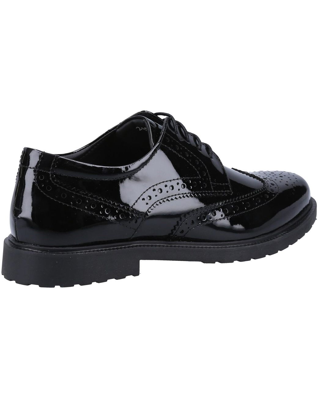 Hush Puppies Black Verity Brogue
