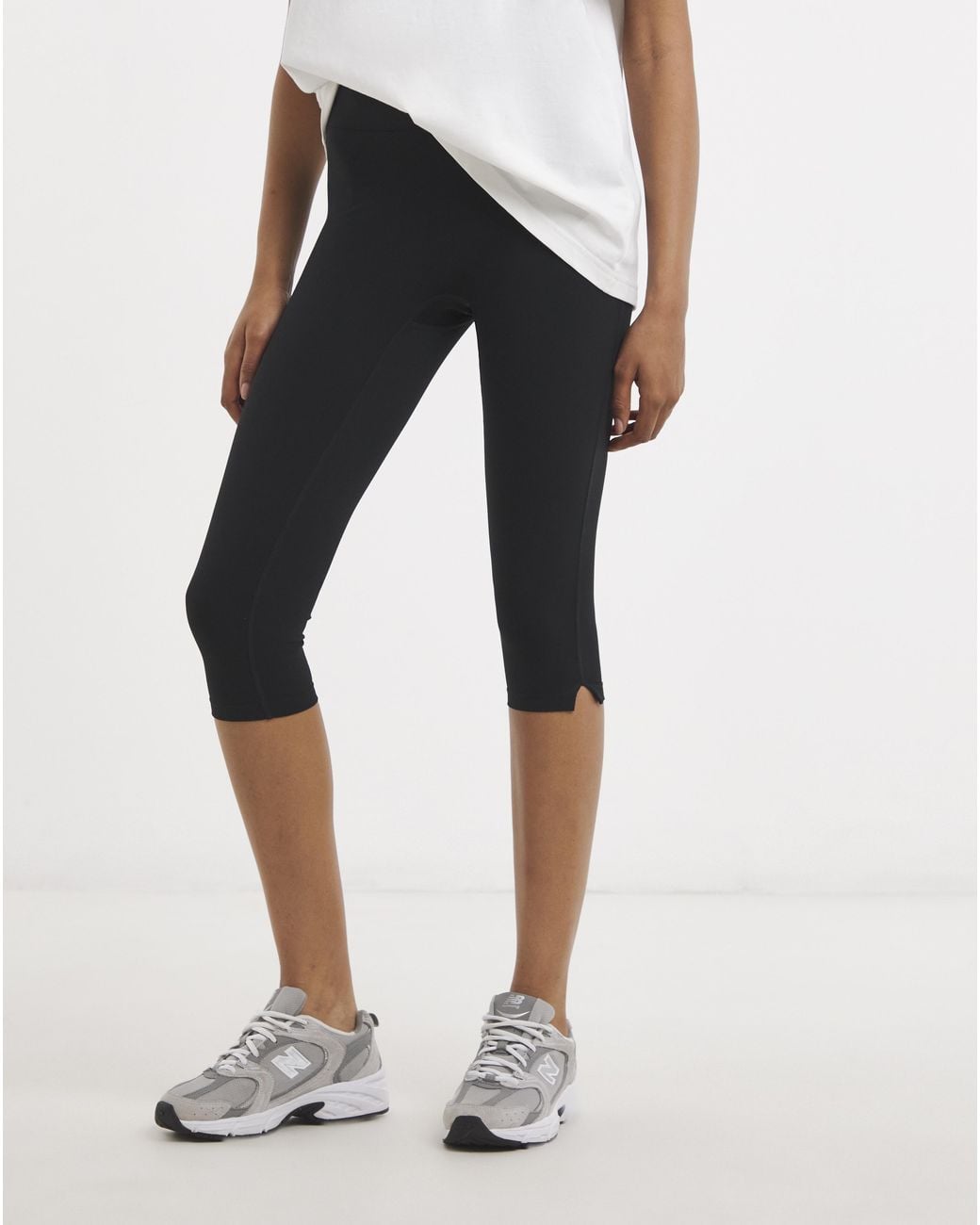 Gym King Black 365 Capri Legging