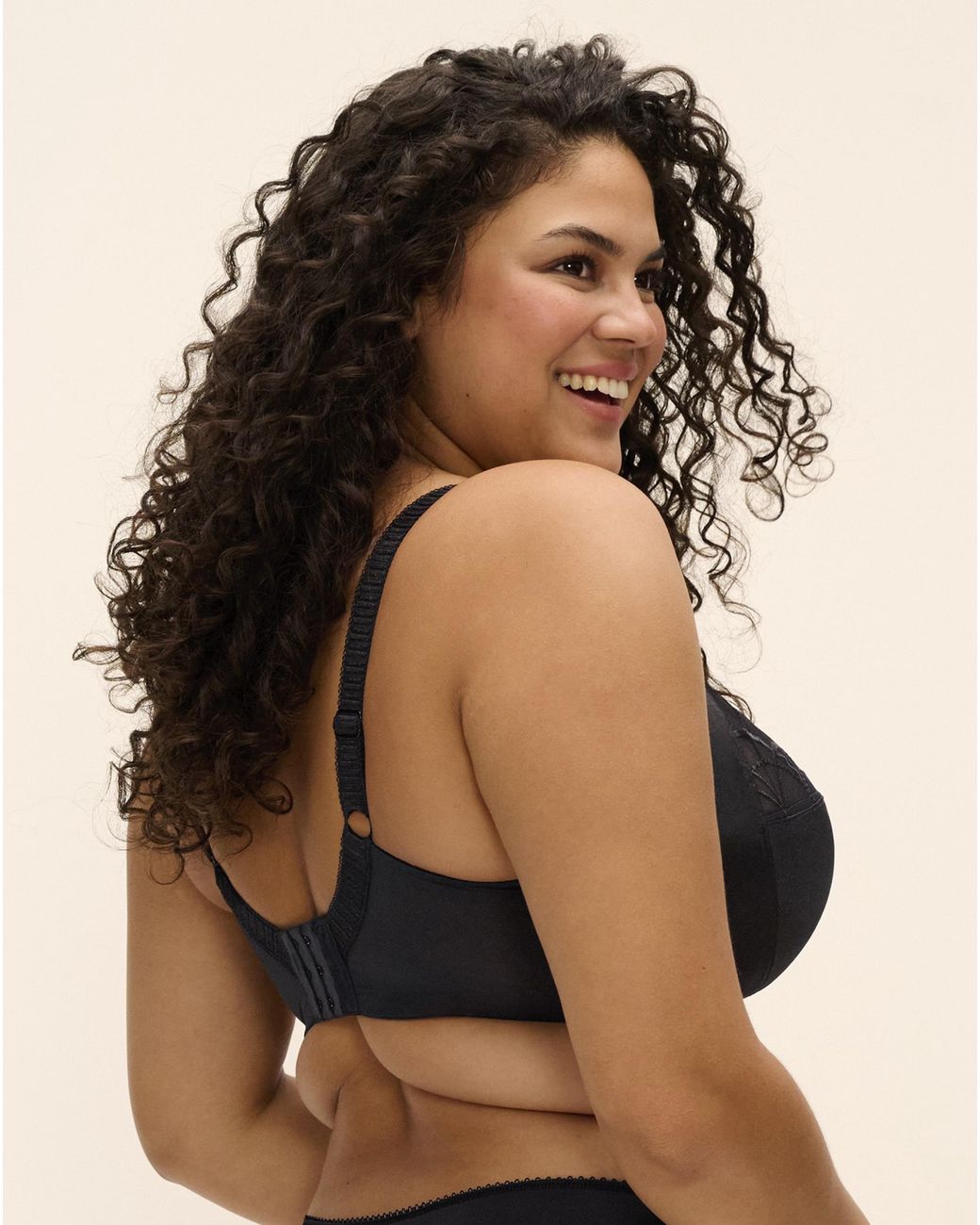 Elomi Black Cate Full Cup Wired Bra
