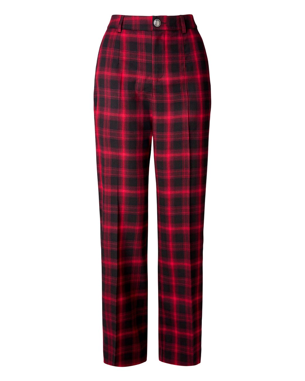 Joe Browns Red Checked Straight Leg Trouser