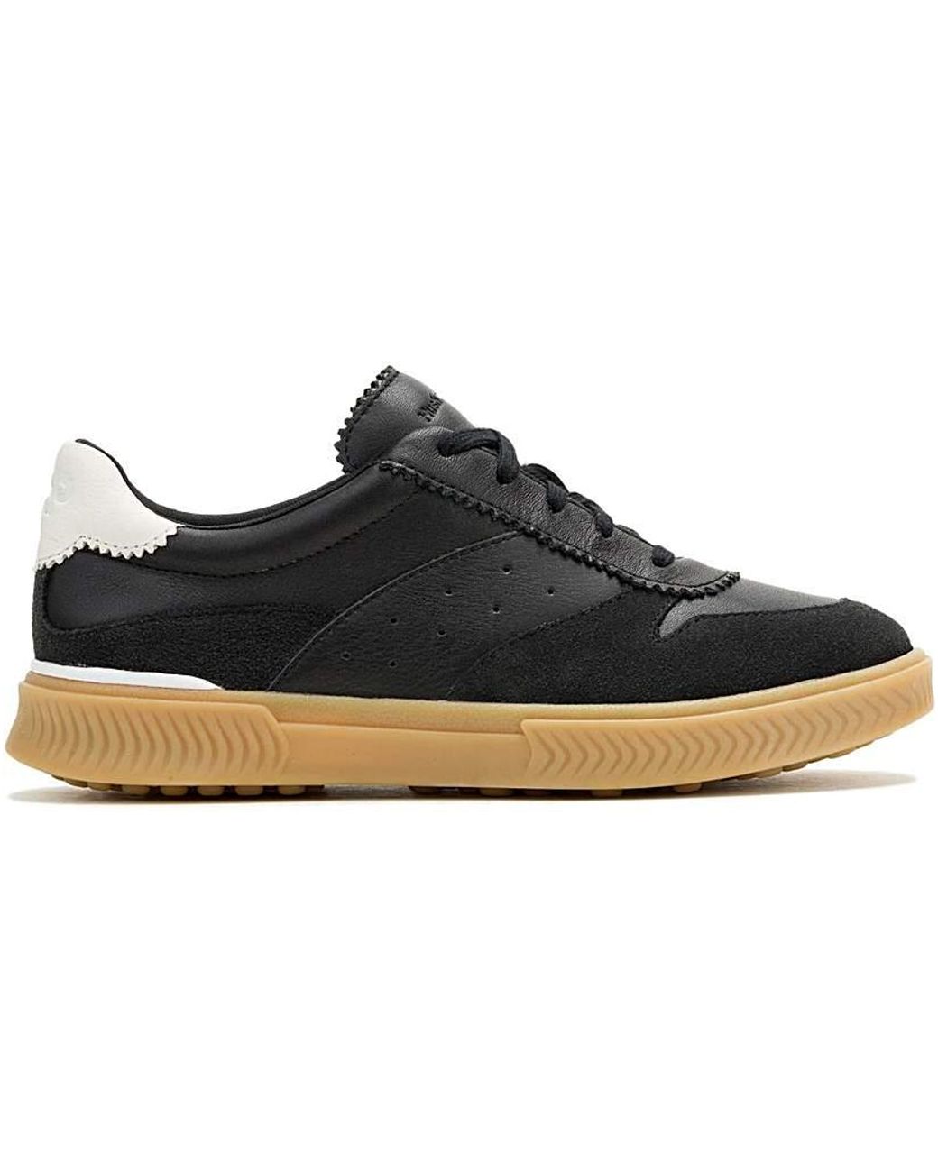 Hush Puppies Black Mae Trainer