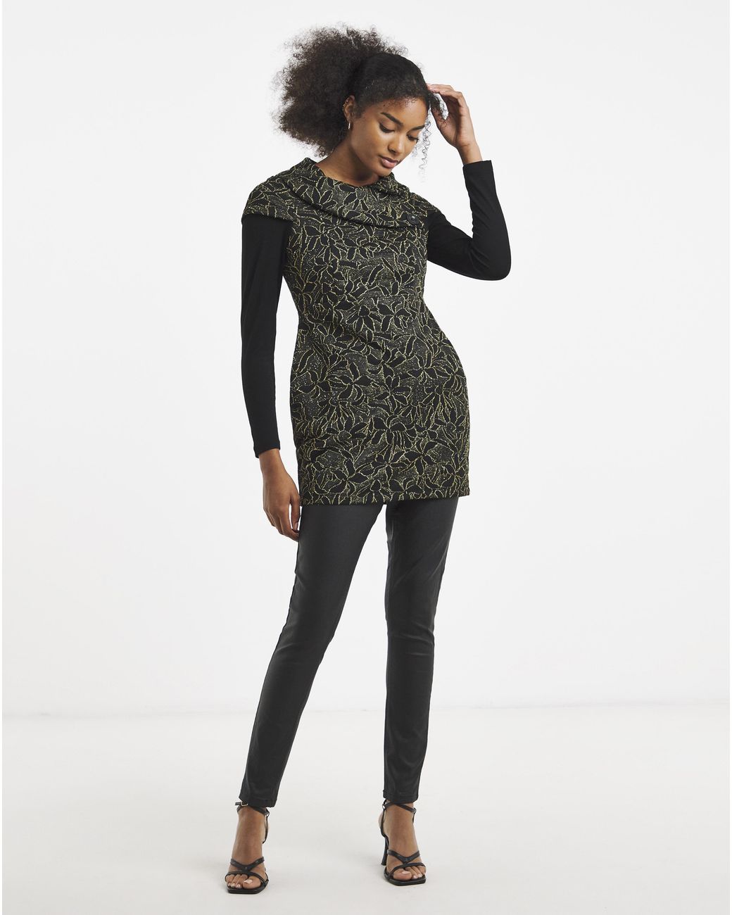 Joe Browns Black All That Glitters Tunic
