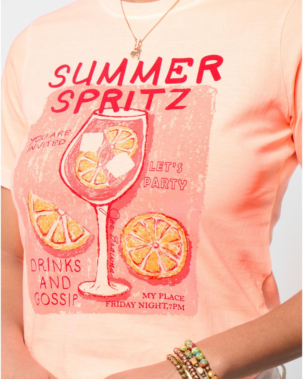 Joe Browns Orange Summer Spritz Tee