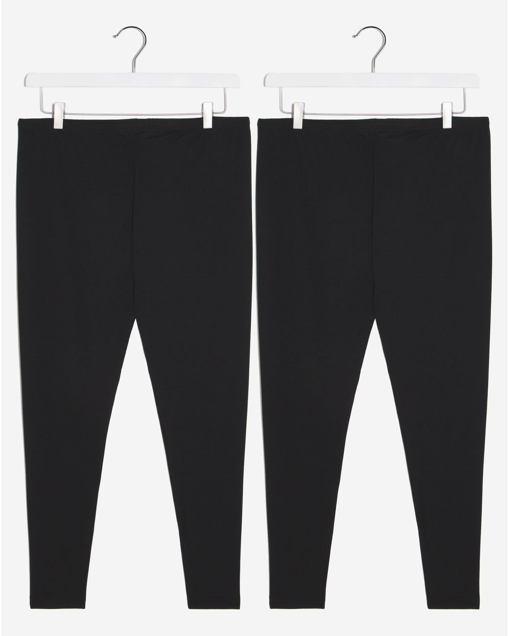 Pretty Secrets Black 2 Pack Thermal Leggings