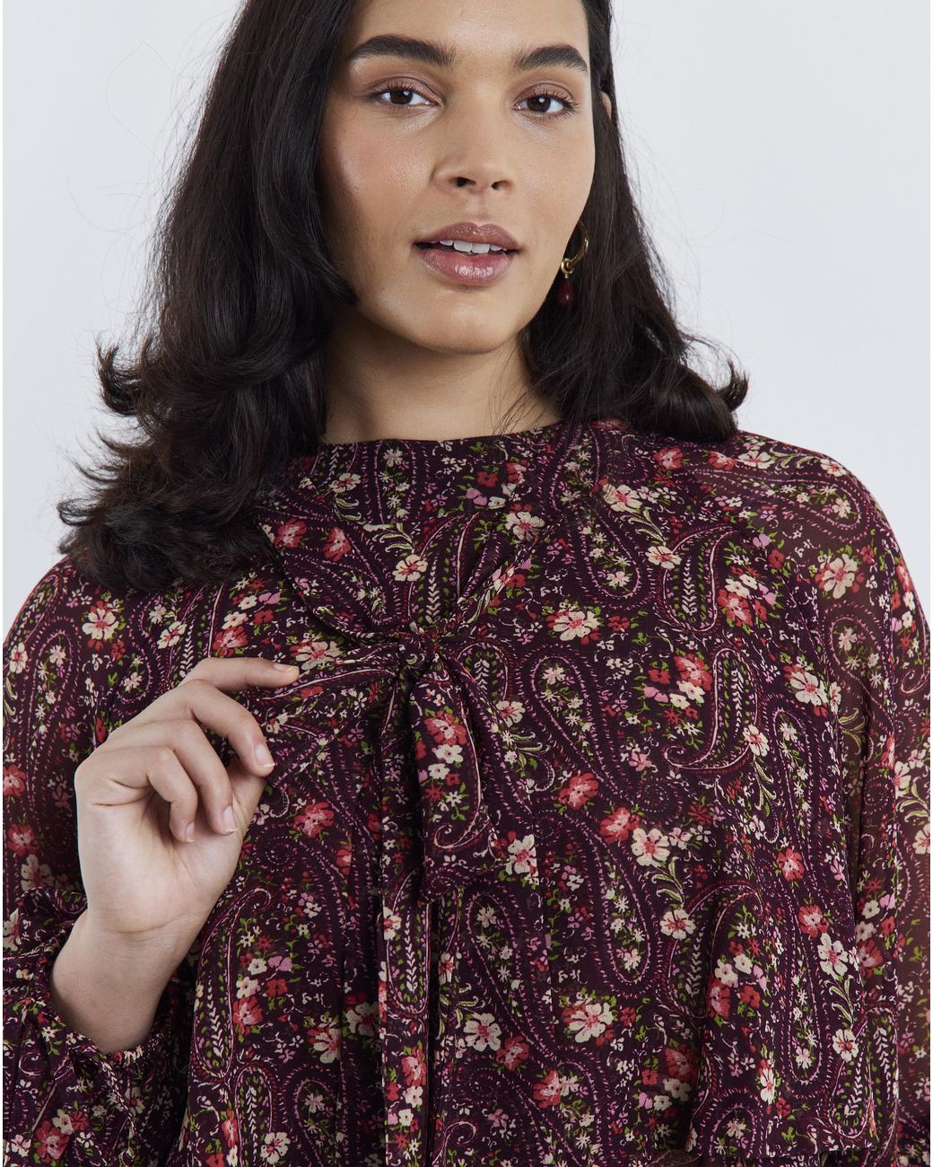 Simply Be Red Blouse