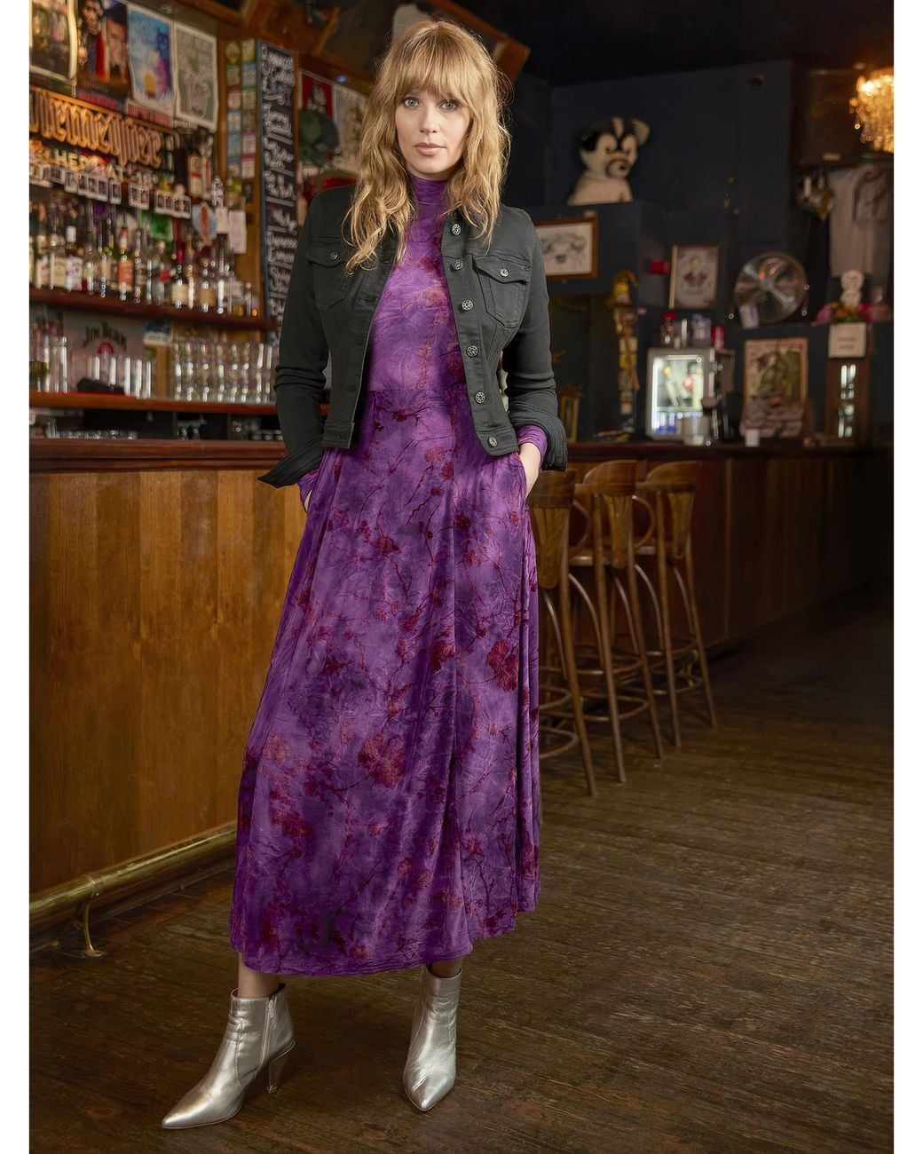 Joe Browns Purple Truly Remarkable Maxi Dress