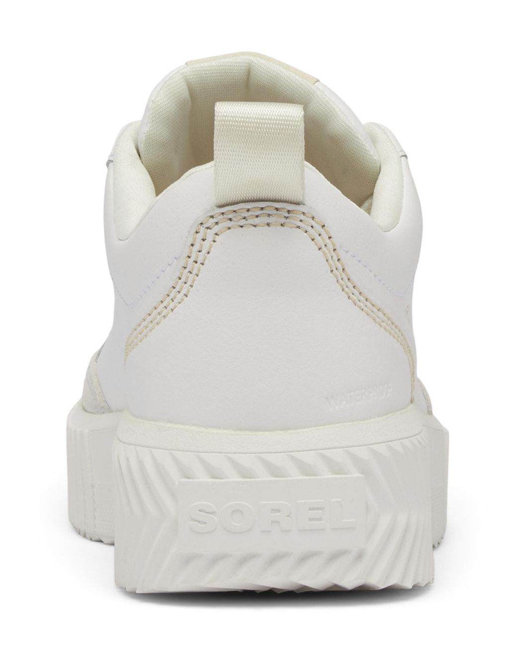 Sorel White Ona Ave Low Waterproof Sneaker