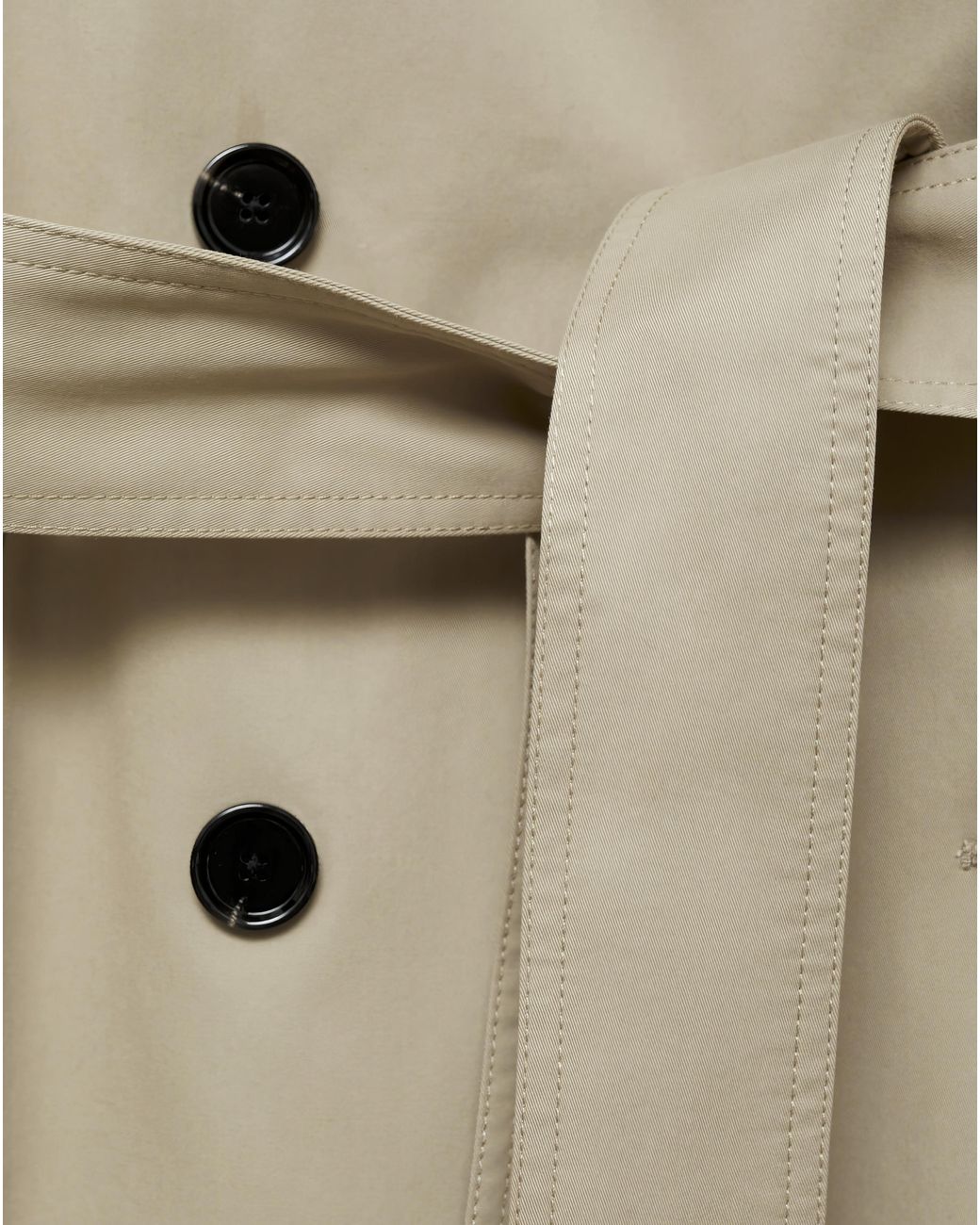 Mango Natural Oversized Trenchcoat