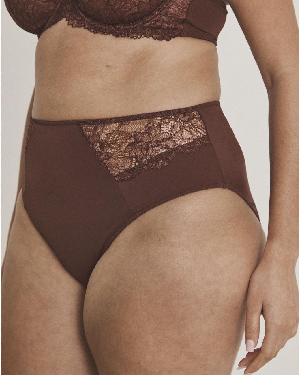 Pretty Secrets Brown Ella 2 Pack Full Briefs
