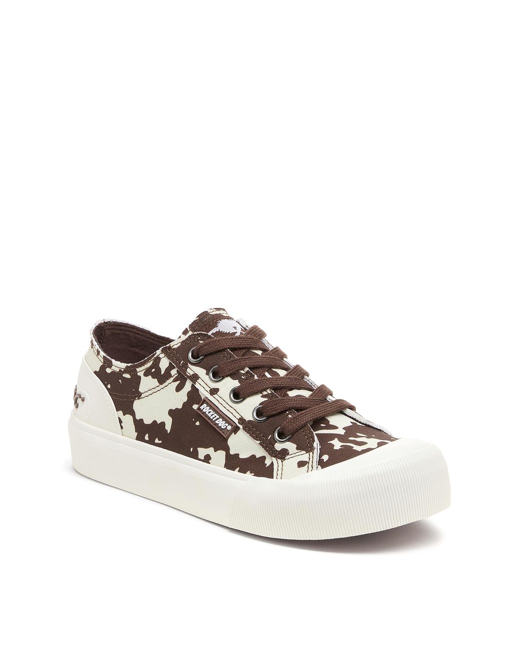Rocket Dog White Jazzin Canvas Trainers