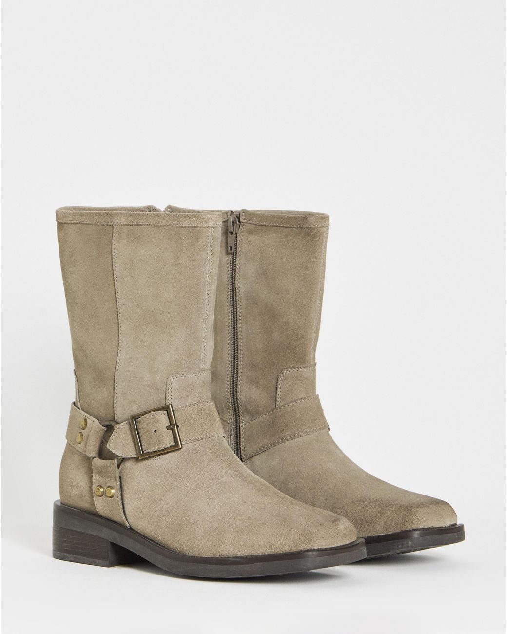 Simply Be Natural Harness Buckle Boot Ex Wide