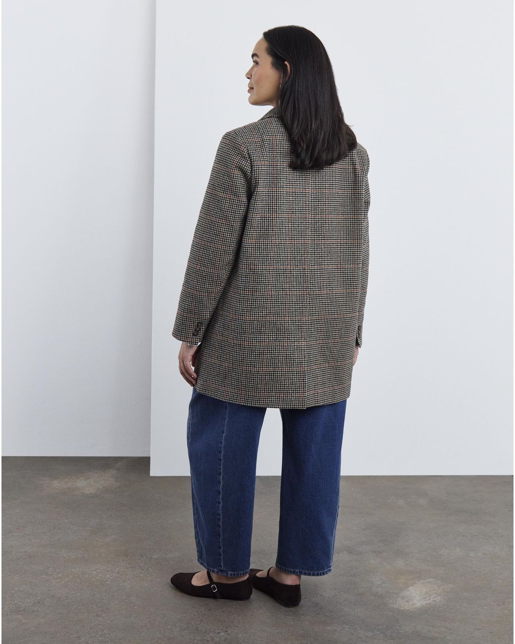 Simply Be Gray Relaxed Blazer Coat