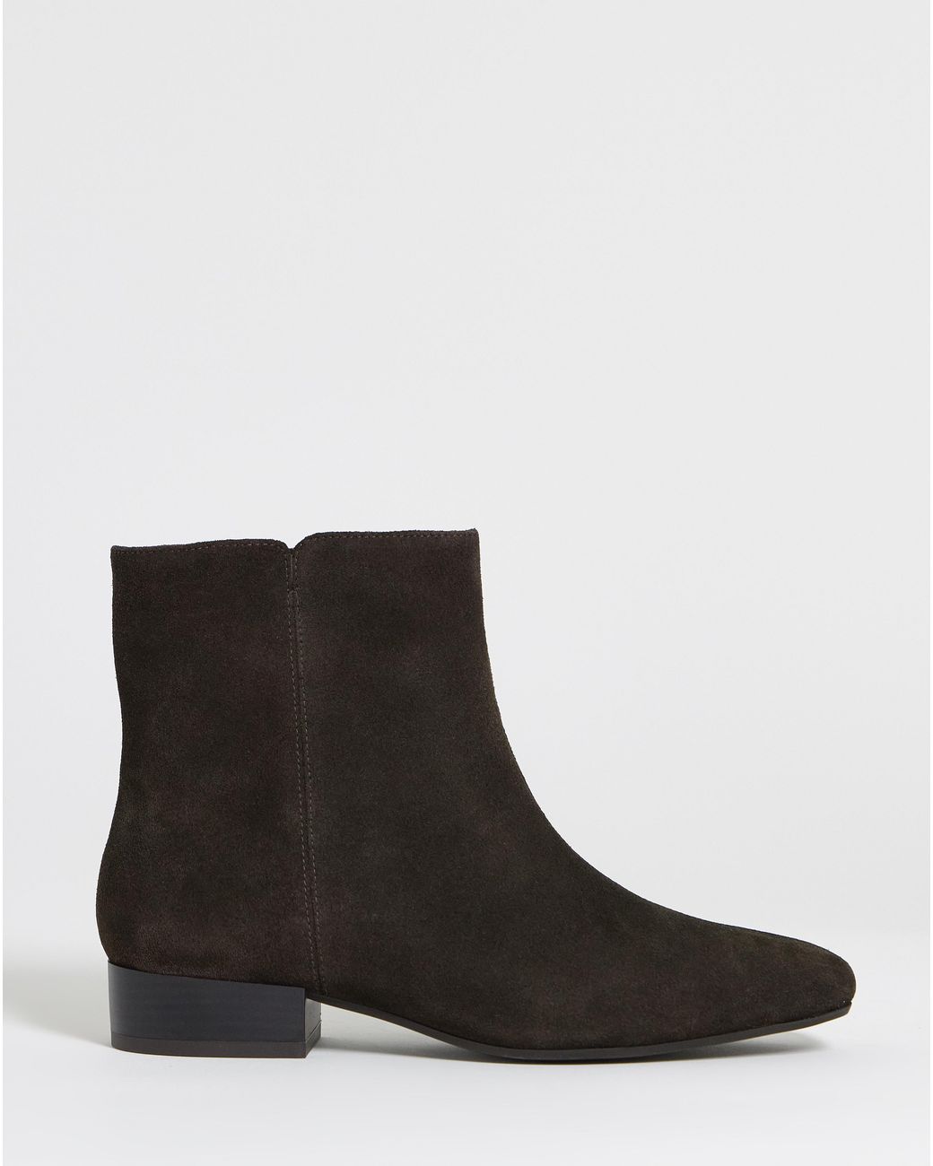 JD Williams Blue Suede Ankle Boots E Fit