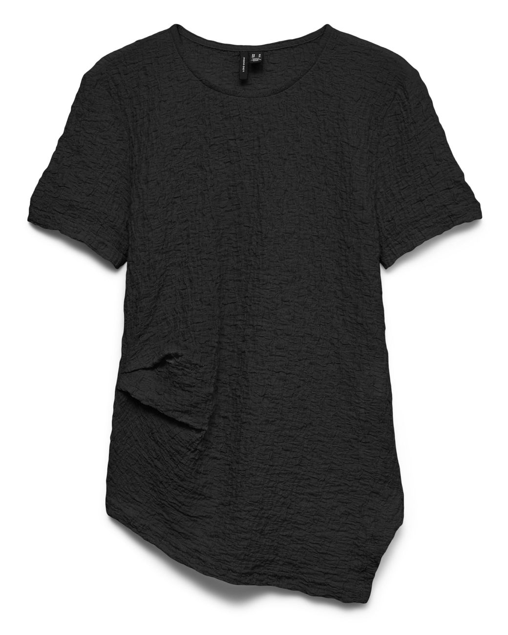 Vero Moda Black Alissia O-Neck Jersey Top