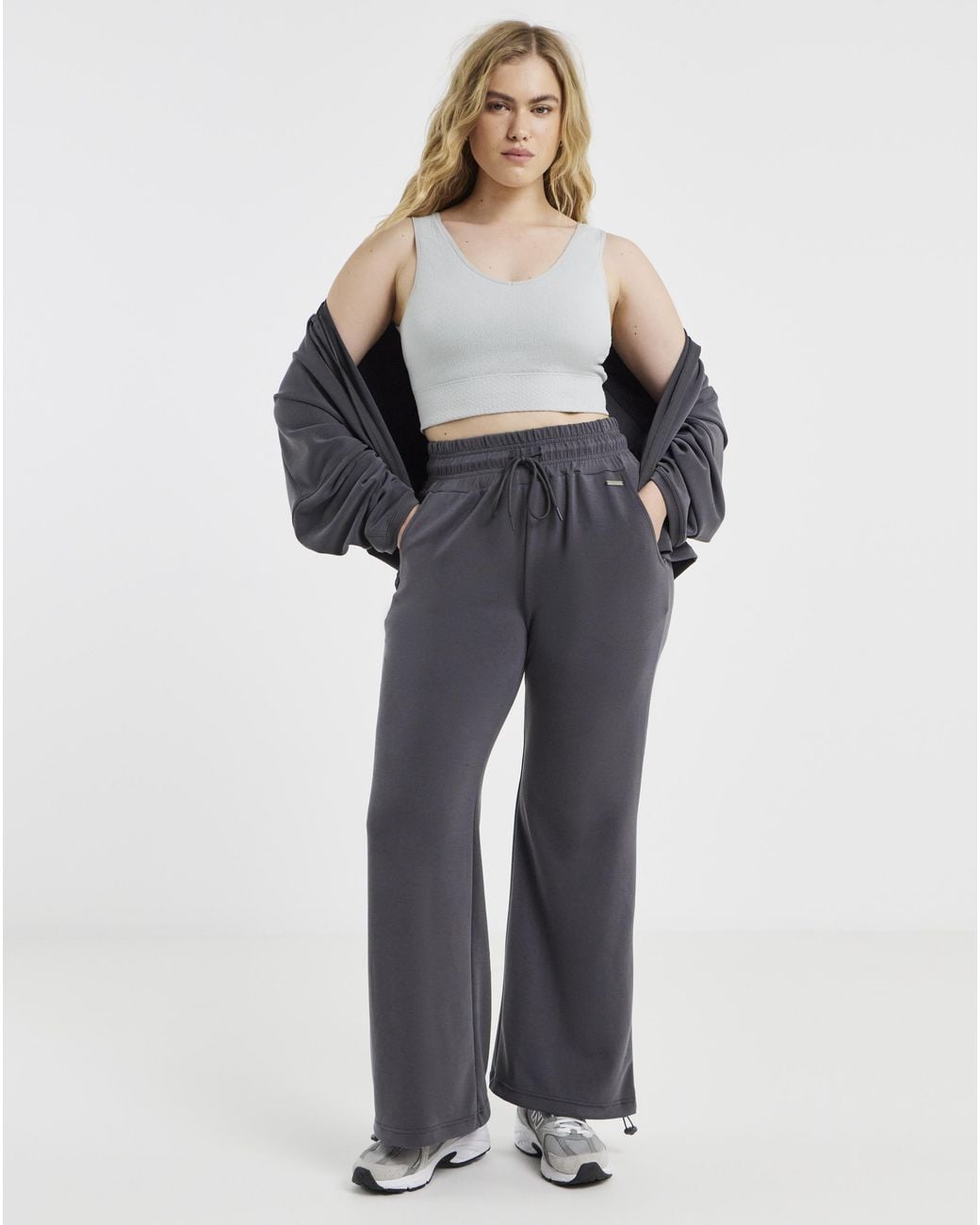 Sculpt Activewear Blue Modal Trousers