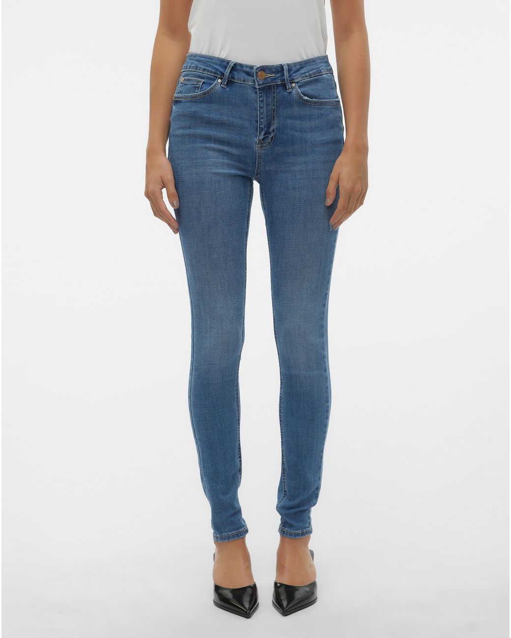 Vero Moda Blue Flash Skinny Jean