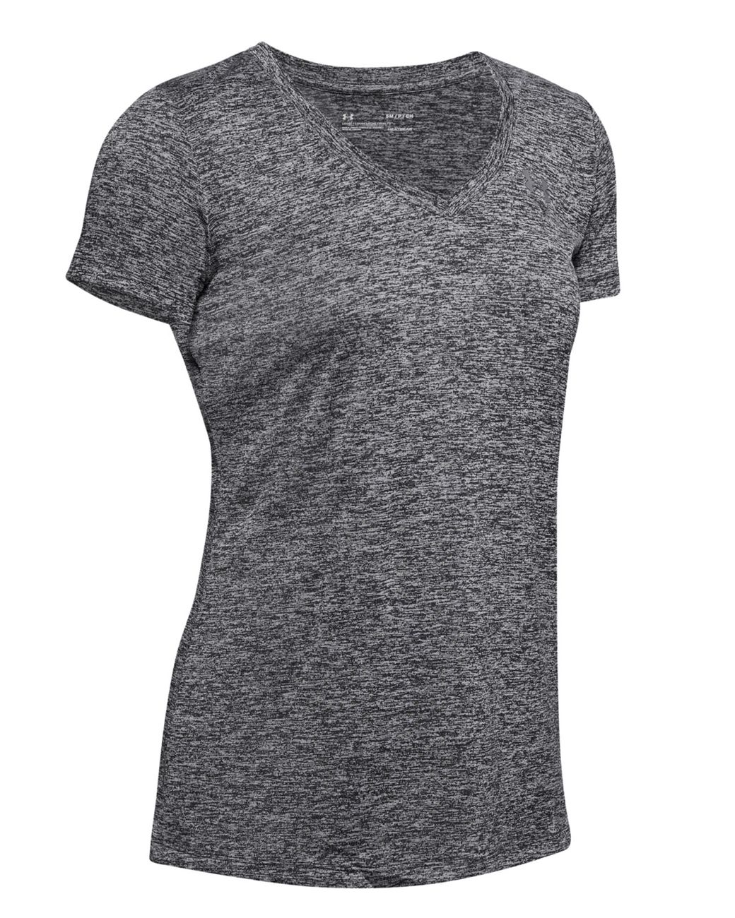 Under Armour Gray Tech Short Sleeve Twist Top
