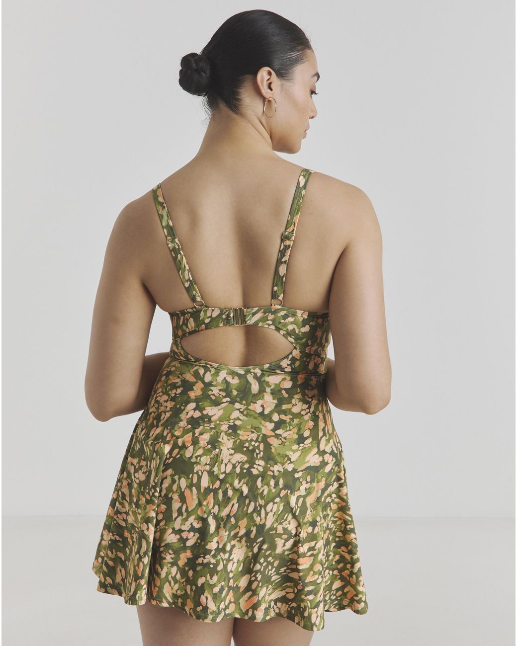 MAGISCULPT Green Underwired Swimdress