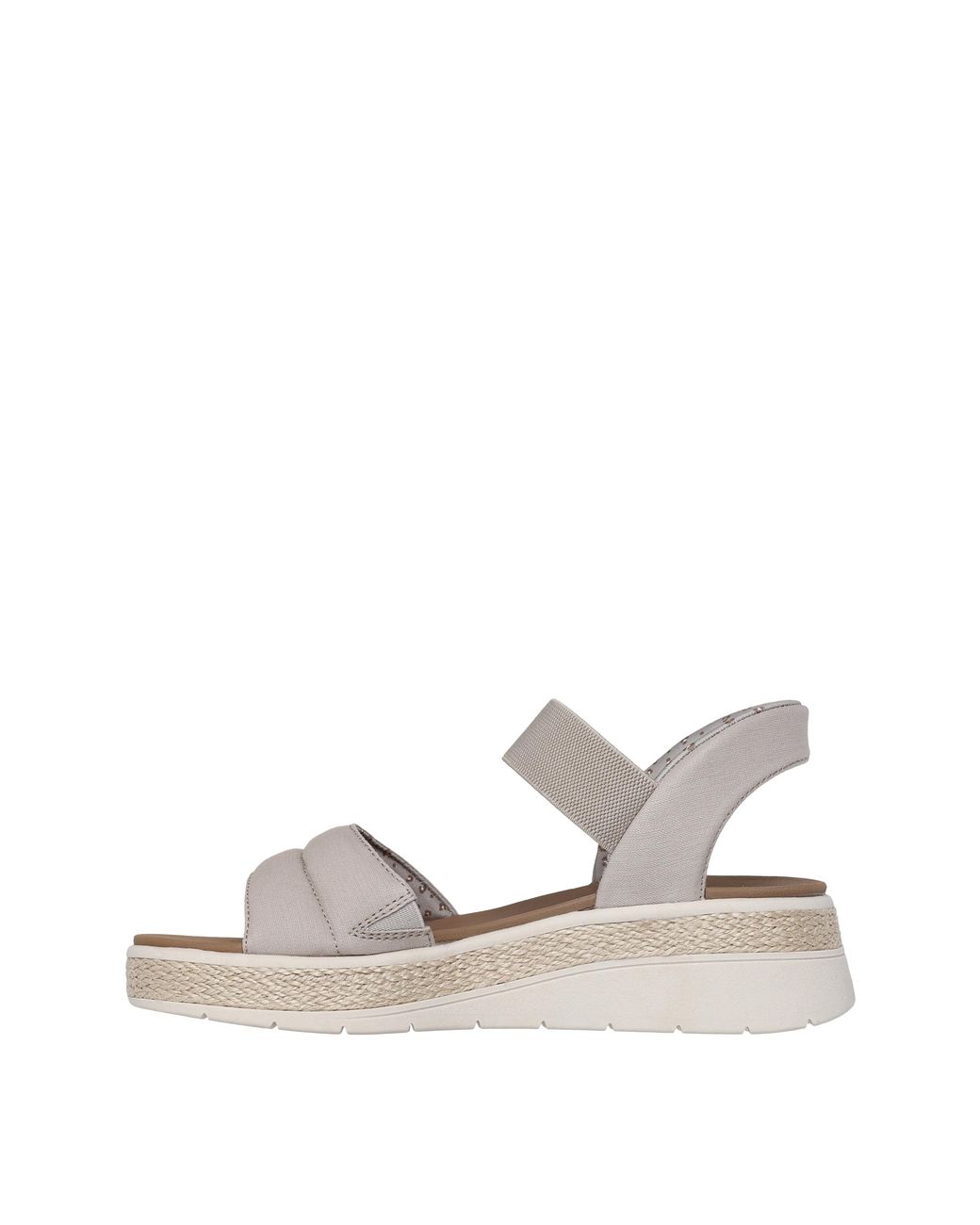 Skechers Natural Bobs Slip Ins Sandals D Fit