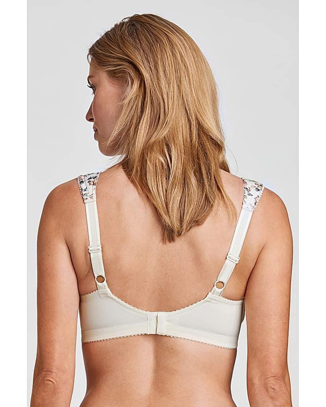 Miss Mary Of Sweden White Miss Mary Fauna Non Wired Bra