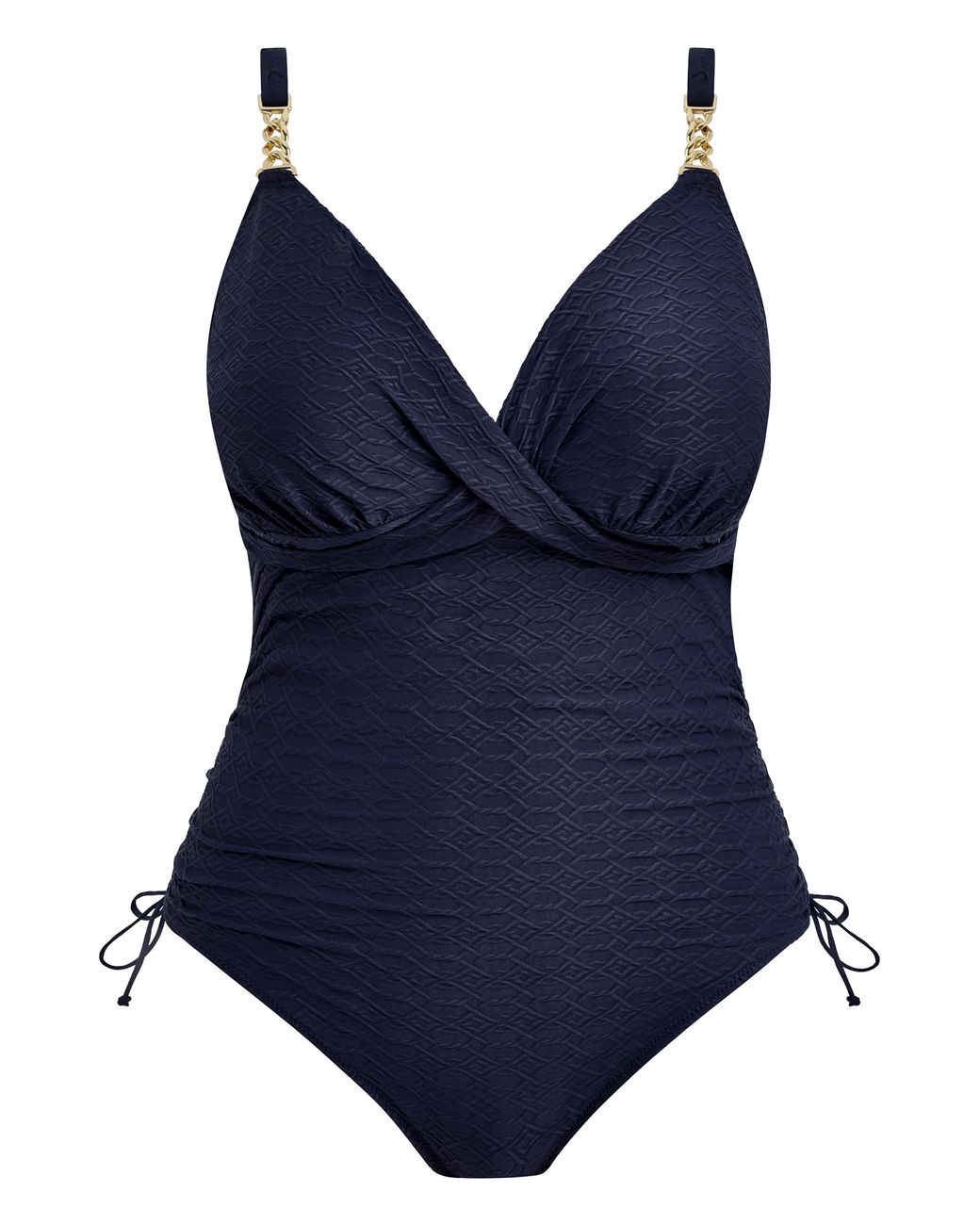 Fantasie Blue Azores Plunge Swimsuit