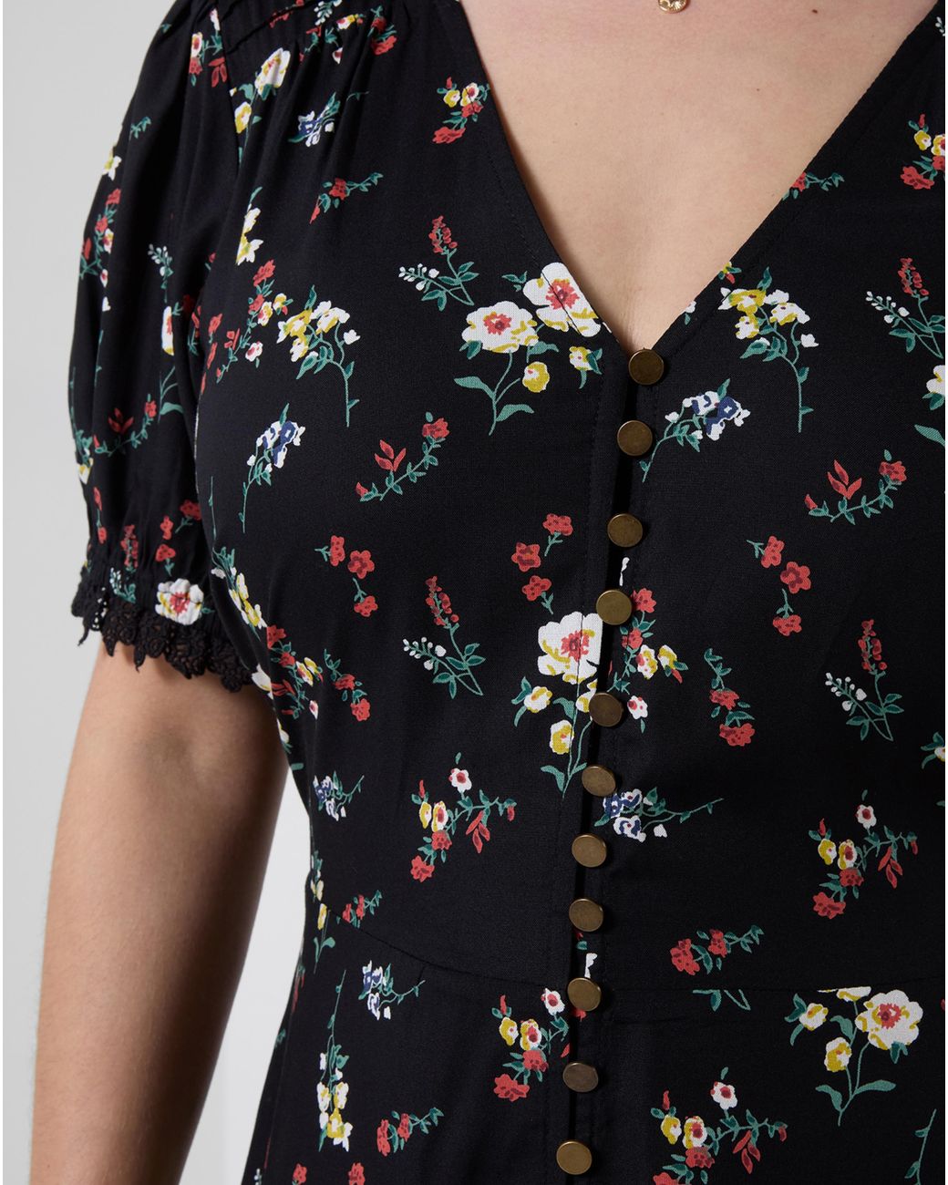 Joe Browns Black Button Through Maxi Dress