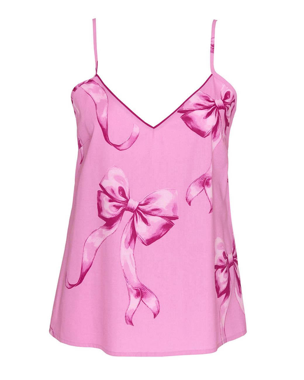 Cyberjammies Pink Belle Bow Cami Pyjama Set