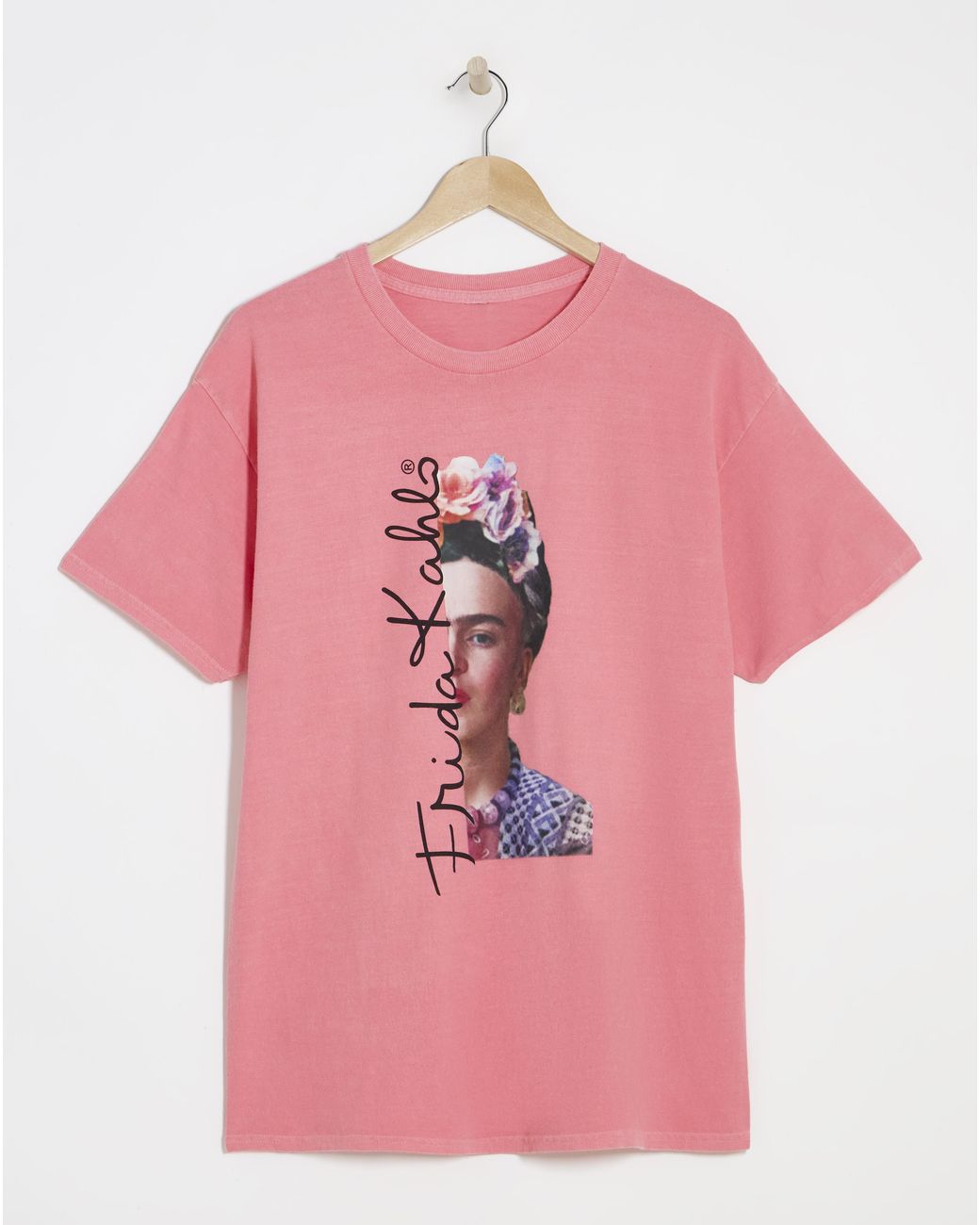 Simply Be Pink Frida Kahlo License T-Shirt