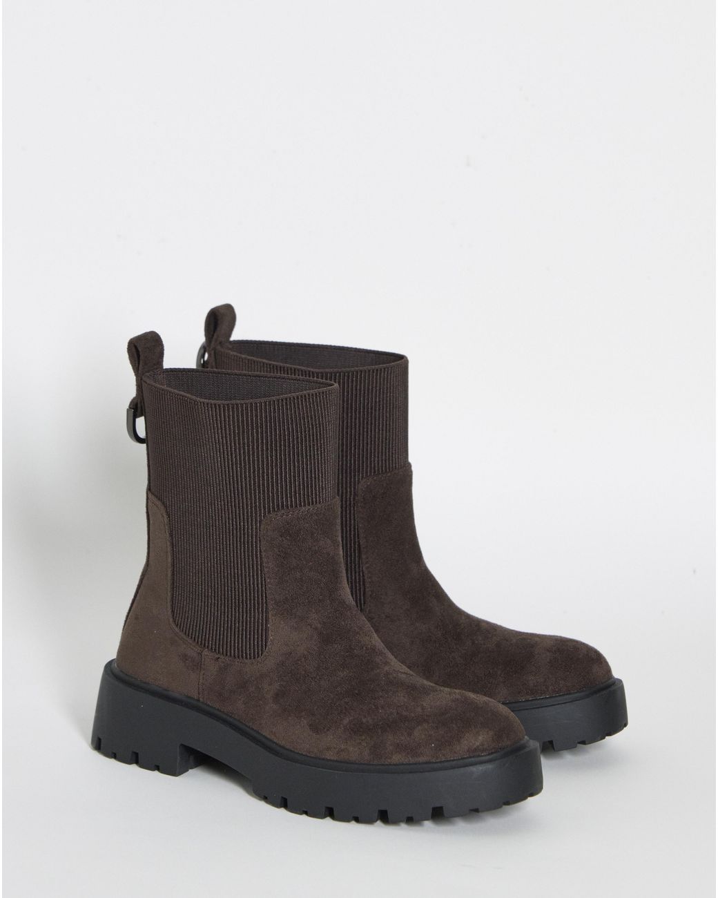 Simply Be Natural Chunky Chelsea Boot Wide