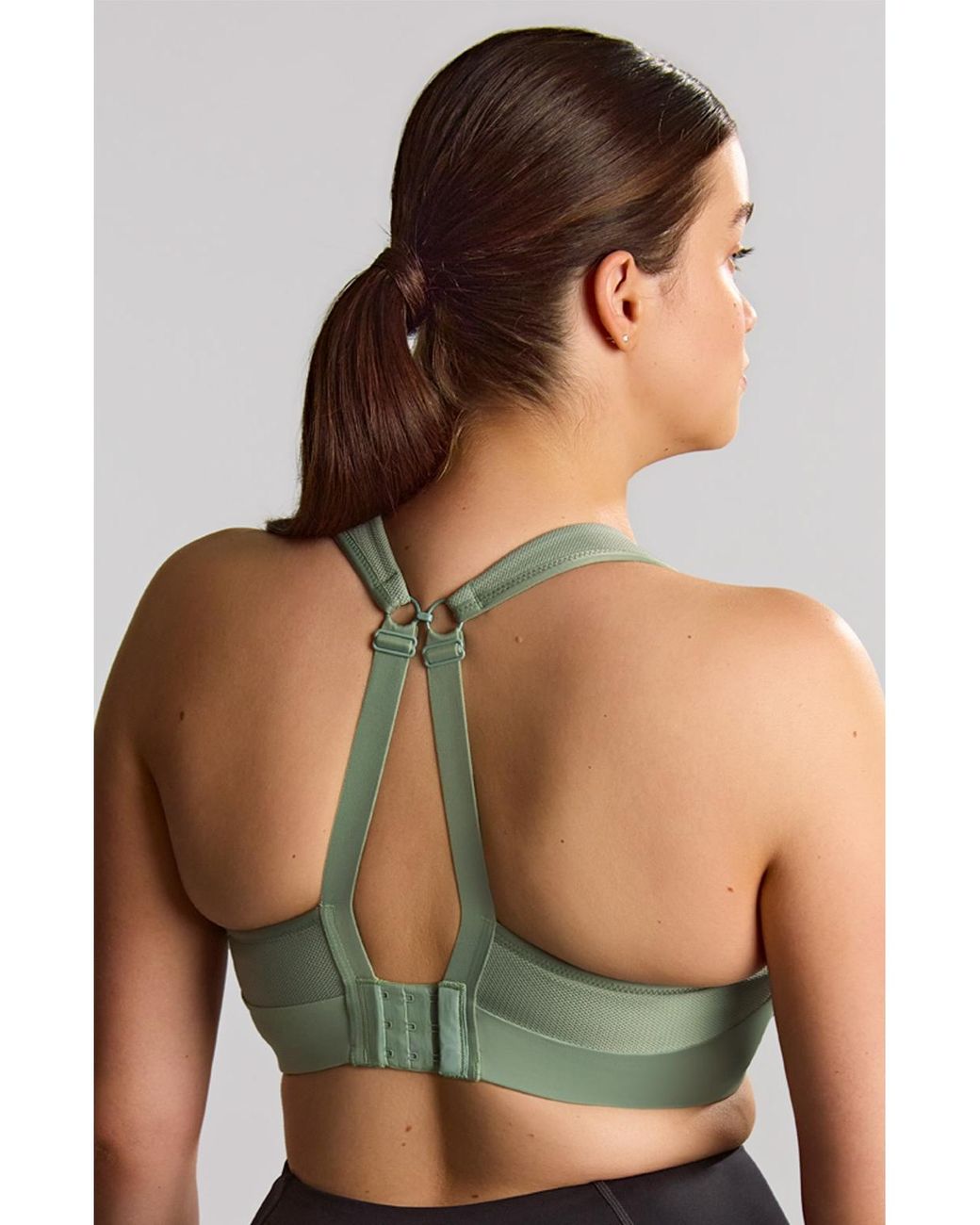 SCULPTRESSE Green Thrive Wired Sports Bra