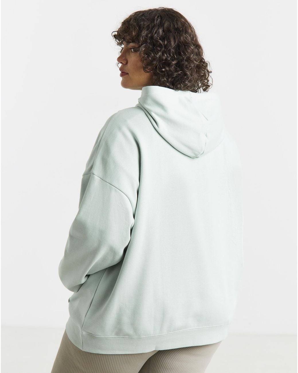 PUMA Gray Essential Cat Logo Relaxed Hoodie