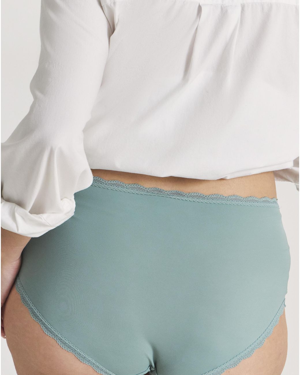 Pretty Secrets Gray 3 Pack Short Briefs