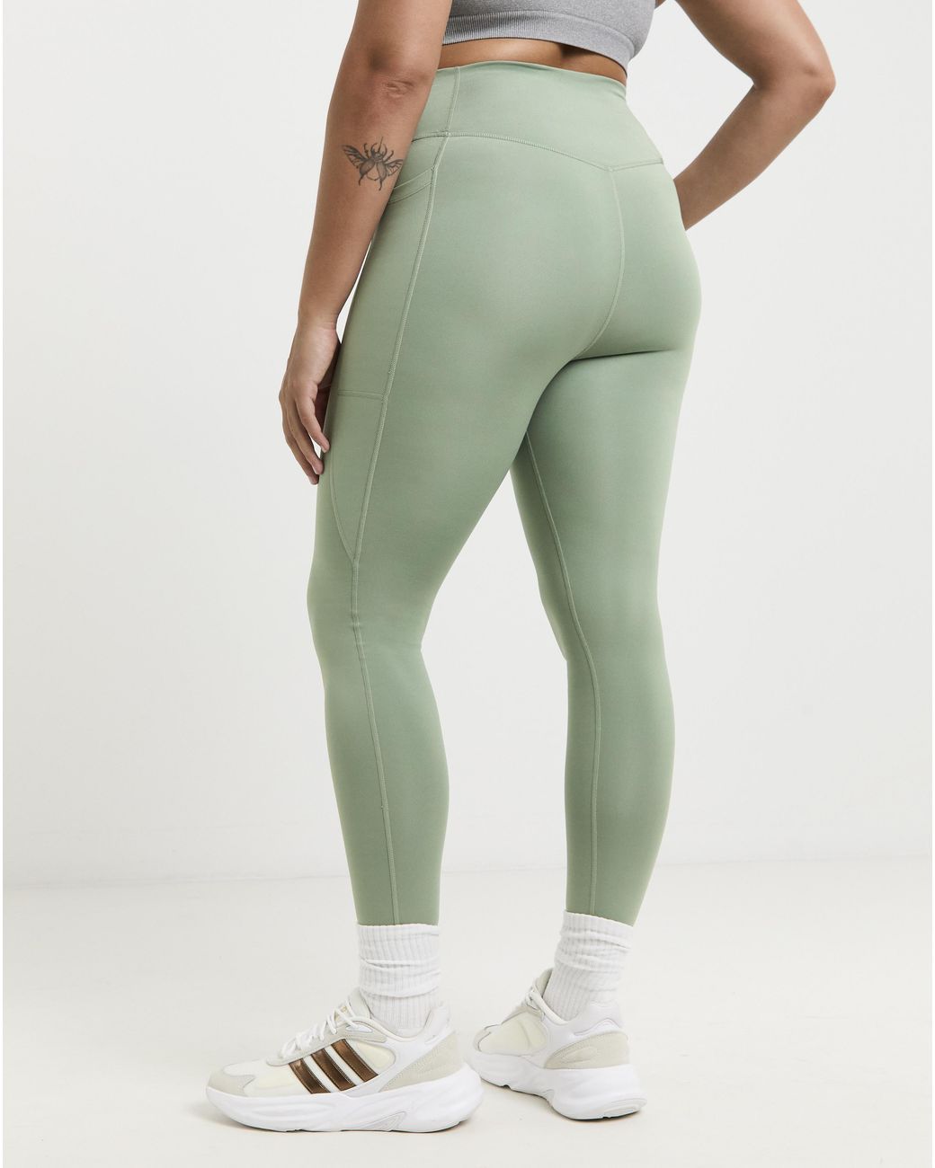 Adidas Green Training Leggings