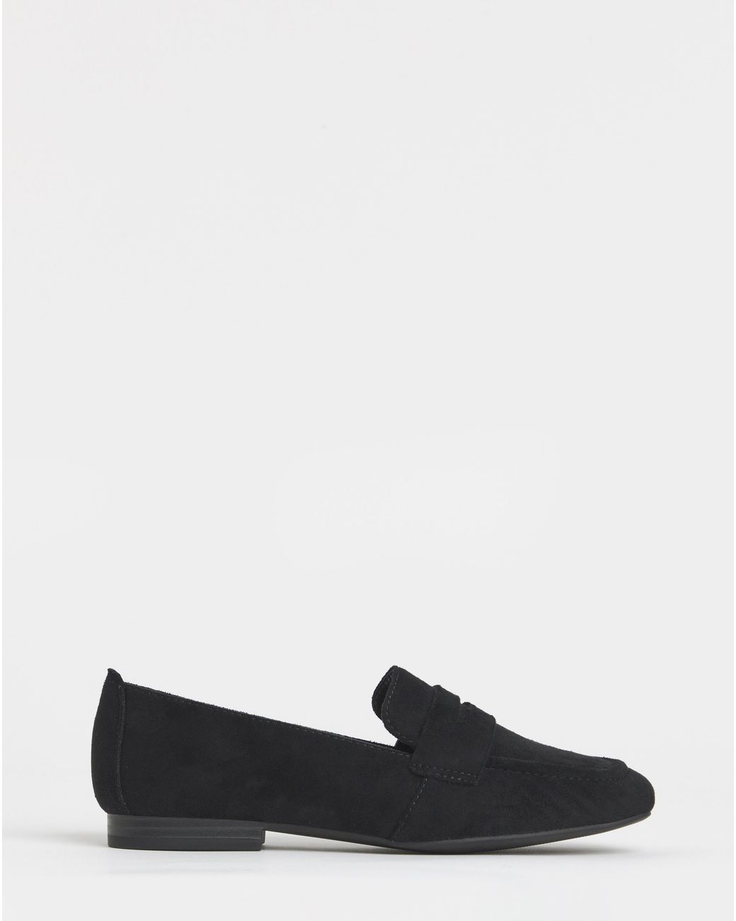Heavenly Soles White Soft Square Toe Loafer Ex Wide