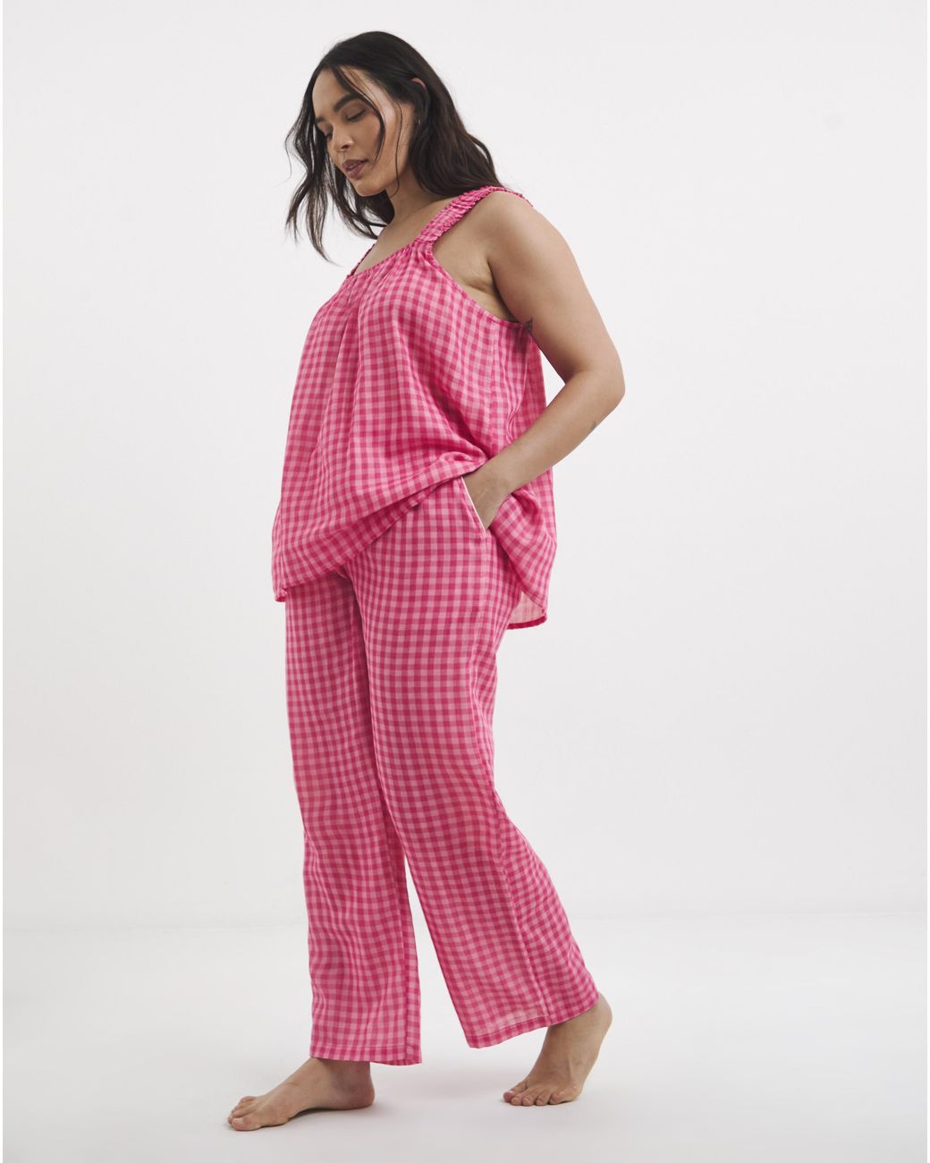 Pretty Secrets Pink Cami Pj Set